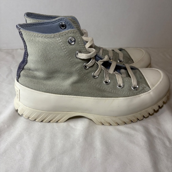 Converse Chuck Taylor 2.0 Lugged Sole Sneakers Summit Sage Ocean Retreat Size 7 - Picture 5 of 12